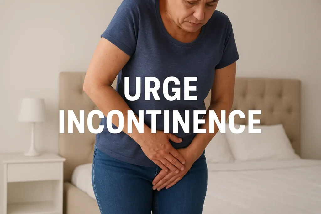 how to manage urge incontinence East Grinstead symptoms